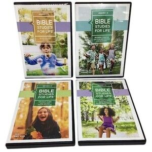 Lifeway Kids DVD Bible Church Studies Life Homeschool Grades 1-6 Lot 4 God Jesus